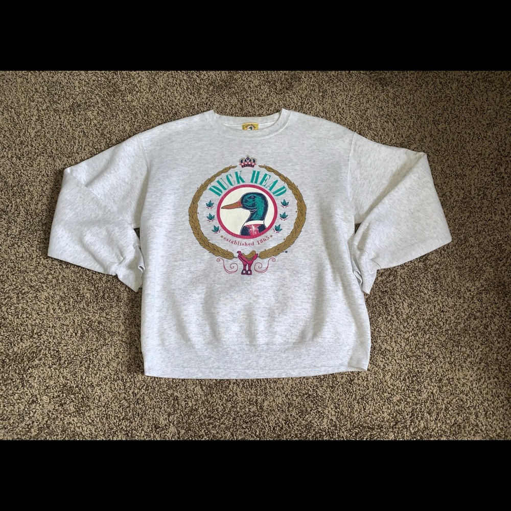 Vintage Duck Head Sweater Crewneck